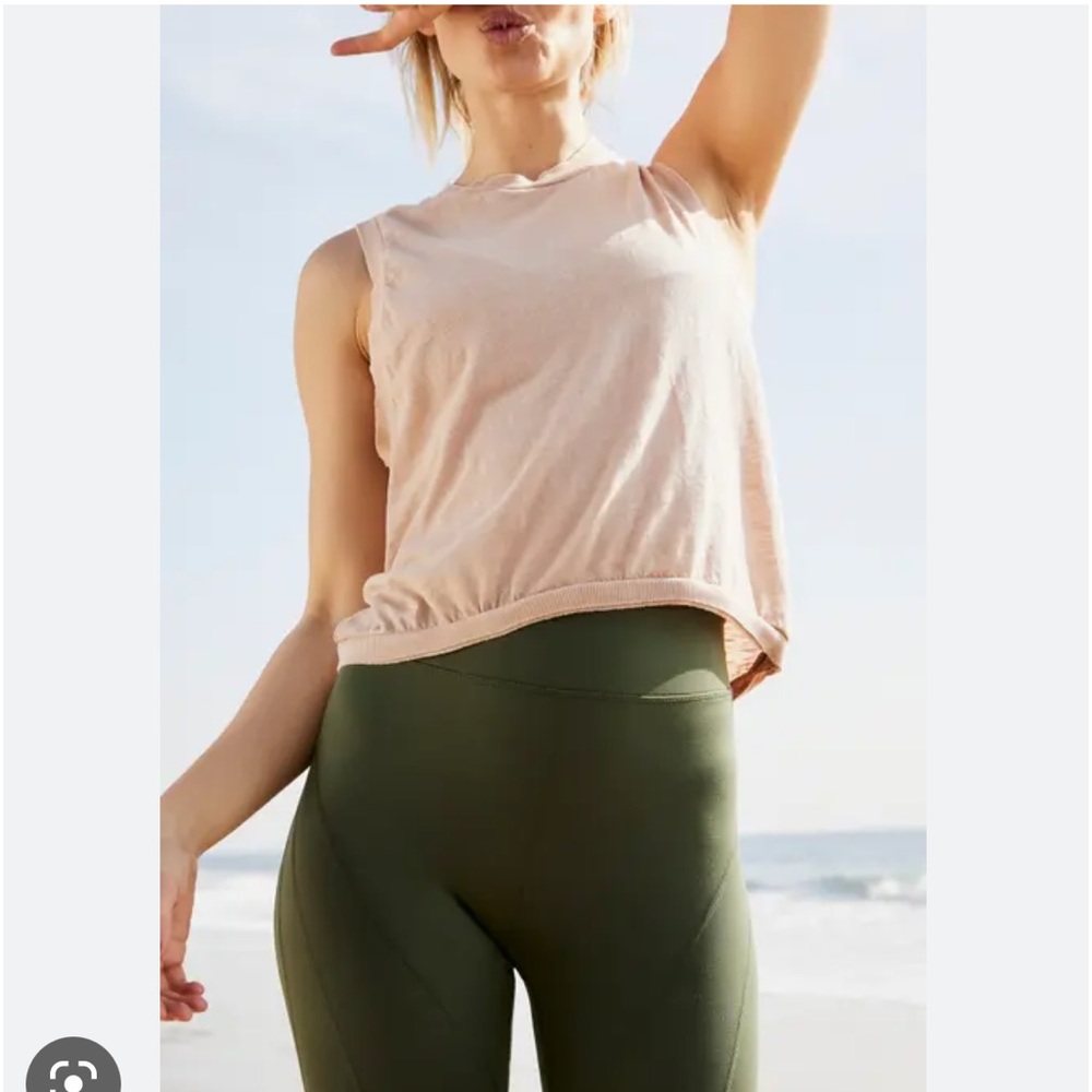 Free People Movement Love Tank In Sand Shell